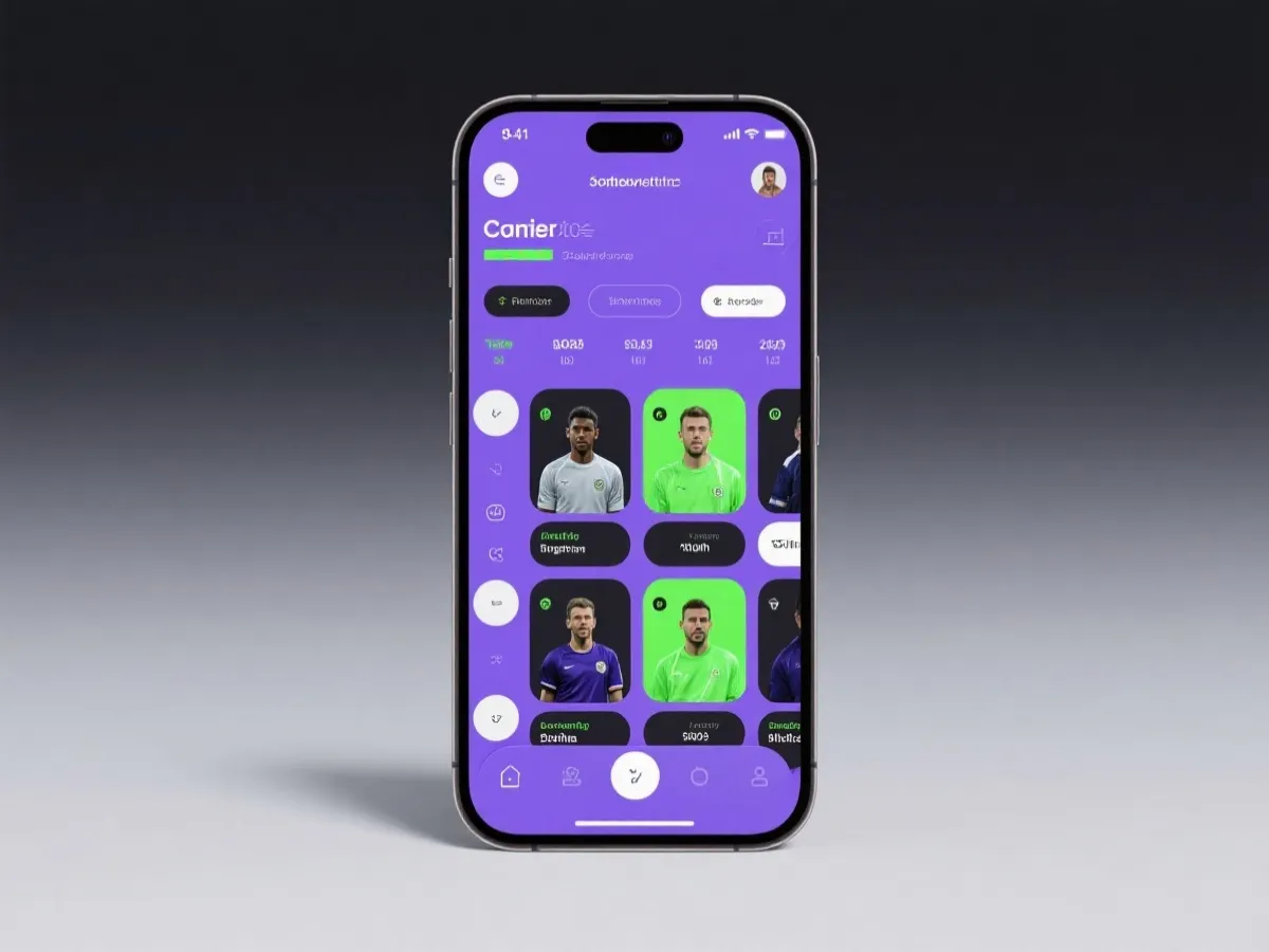 英超体育APP界面展示