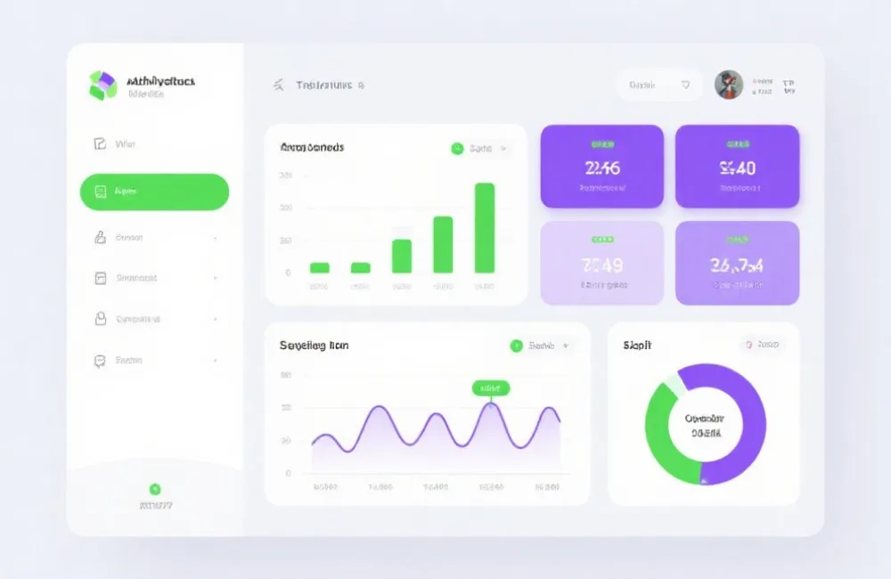 数据面板示意图