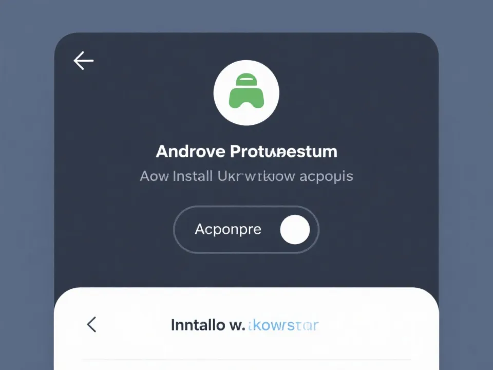Android 允许安装未知应用示意图